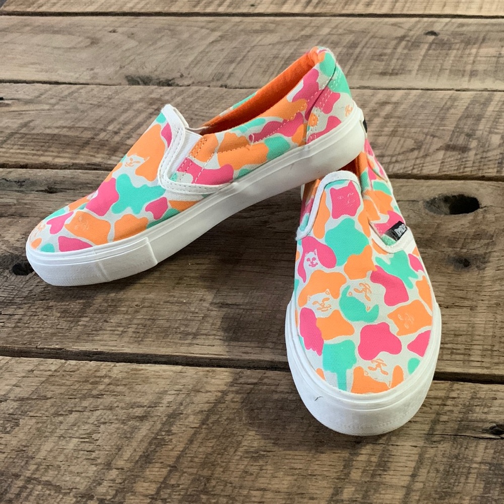 Rip n Dip orange sneakers